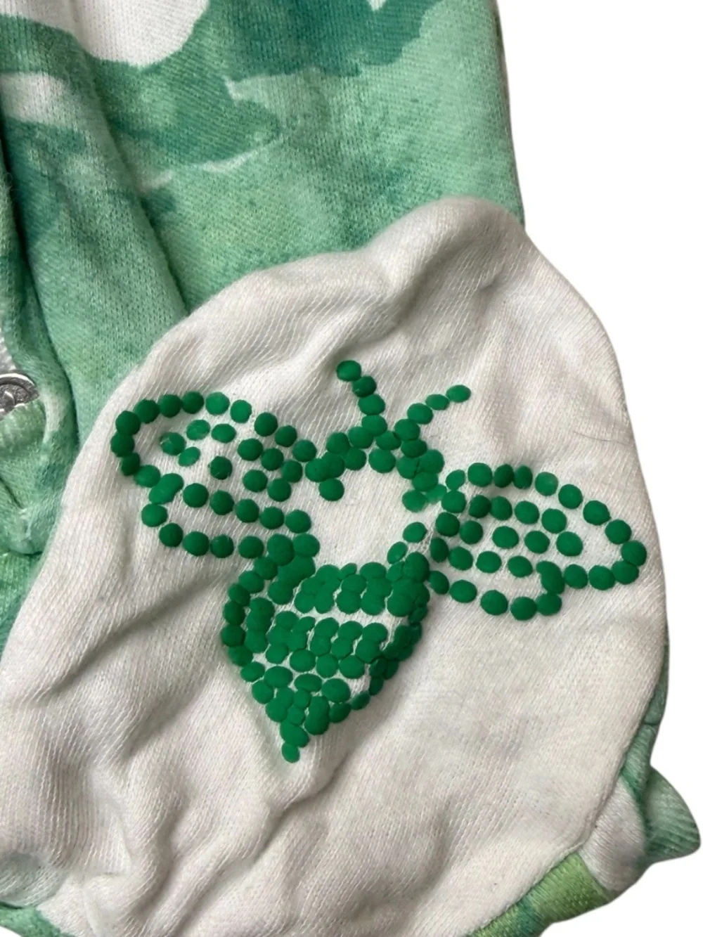 Burr’s Bees Baby Green Shamrock Footed Baby Sleeper 6-9 Months